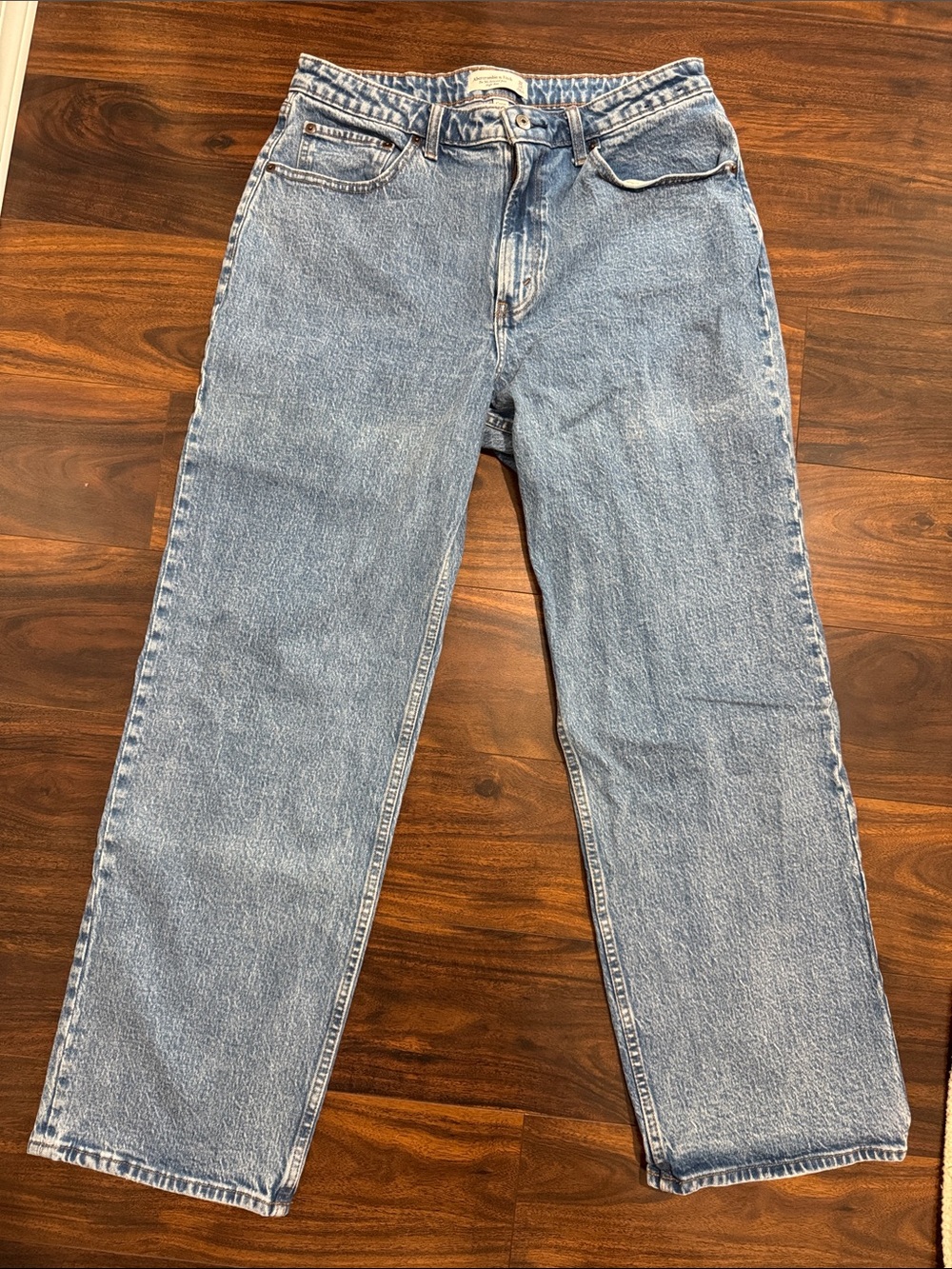 90’s Abercrombie & Fitch Light Blue Straight Leg Women's Jeans